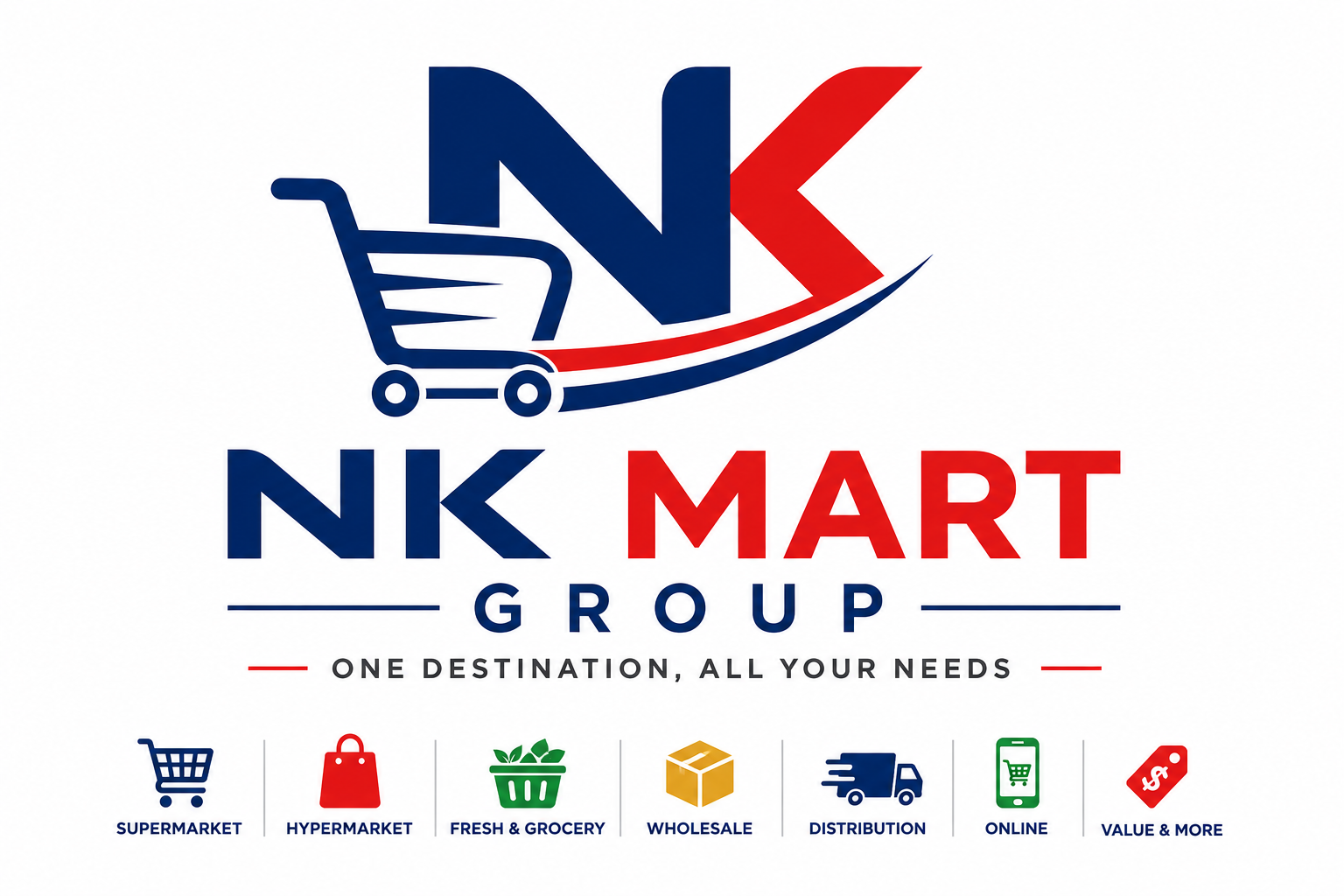 NK Mart Group logo
